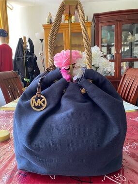 Michael Kors Marina Canvas Hobo